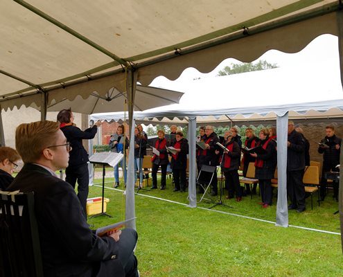 Festgottesdienst in Wegezin am 27.09.2020