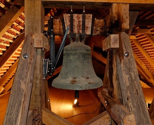 Glocke der Kirche in Wegezin