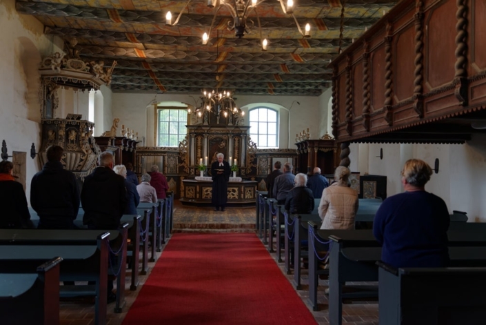 Zentraler Gottesdienst Himmelfahrt 2021 in Iven mit Pastor Jens Warnke