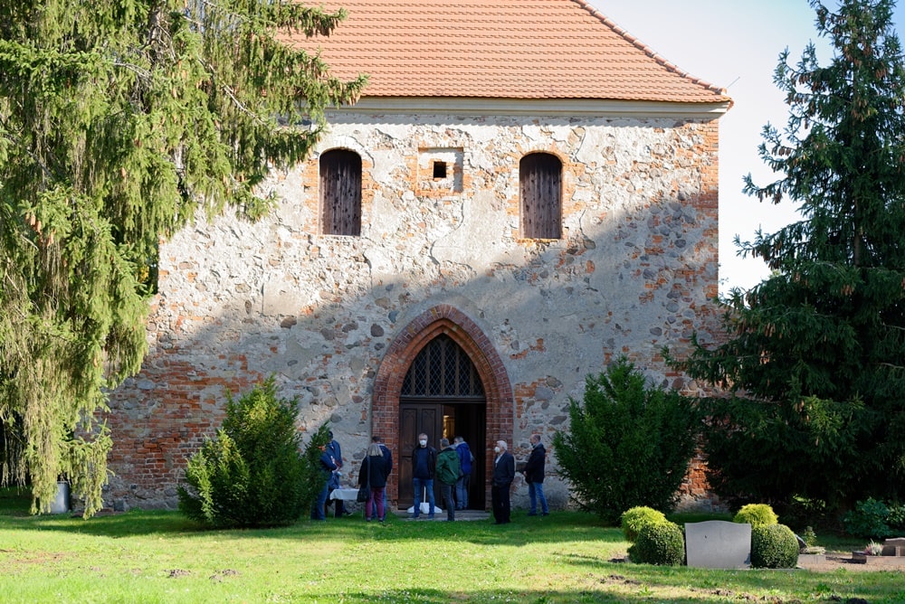 Erntedankgottesdienst in der Kirche in Krusenfelde-Gramzow