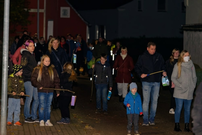 Sankt Martinsumzug in Krien 2021