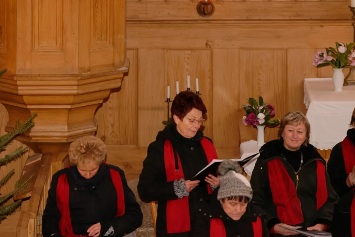 Adventssingen 2022 in Gramzow mit dem Kirchenchor Krien/Iven