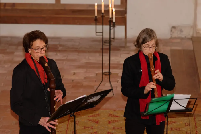 (v.li.) Kathrin Schulz & Gudrun Levermann