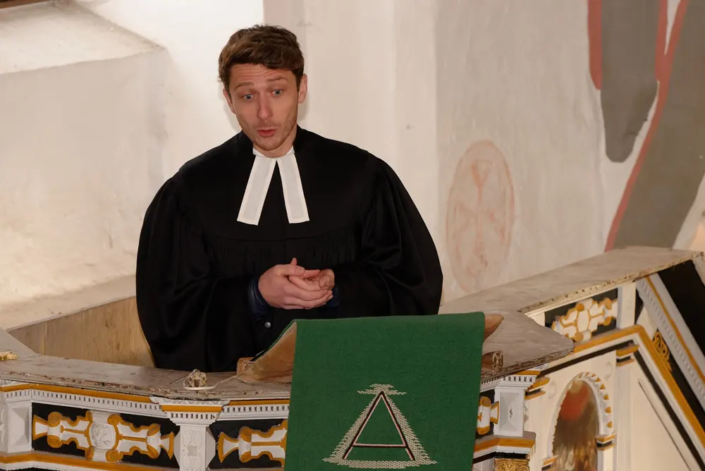 Pastor Helge Jörgensen in seiner Predigt am 15.01.2023 zum Glauben an Gott