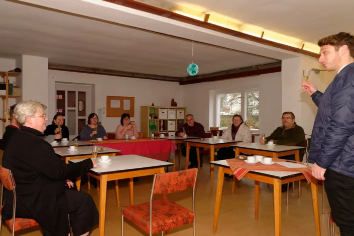 Der neue Kirchengemeinderat nach der Einführung im Gemeindehaus in Krien (3 Mitglieder fehlen)