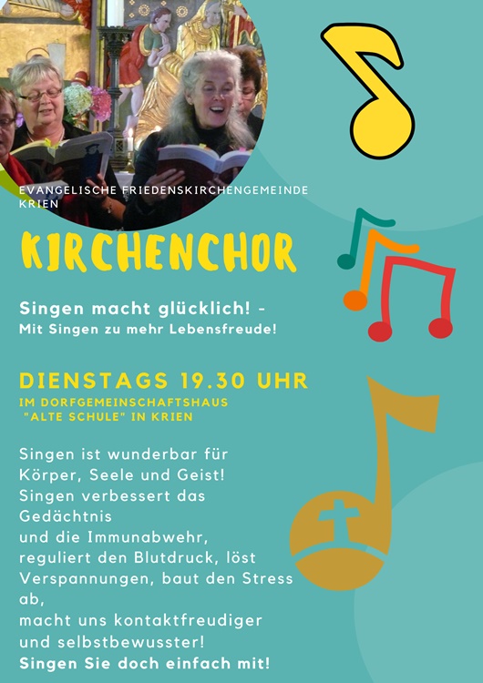 Singen macht Glücklich