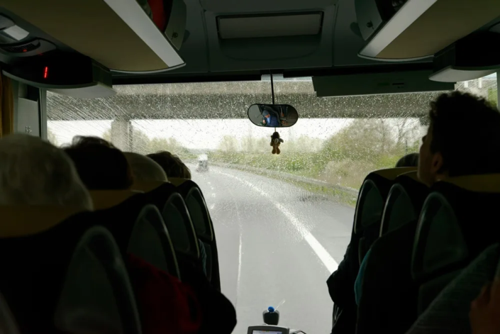 Leichtes Schmuddelwetter auf der A20