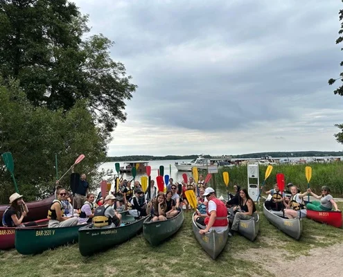 Kanufreizeit in der Mecklenburgischen Kleinseenplatte